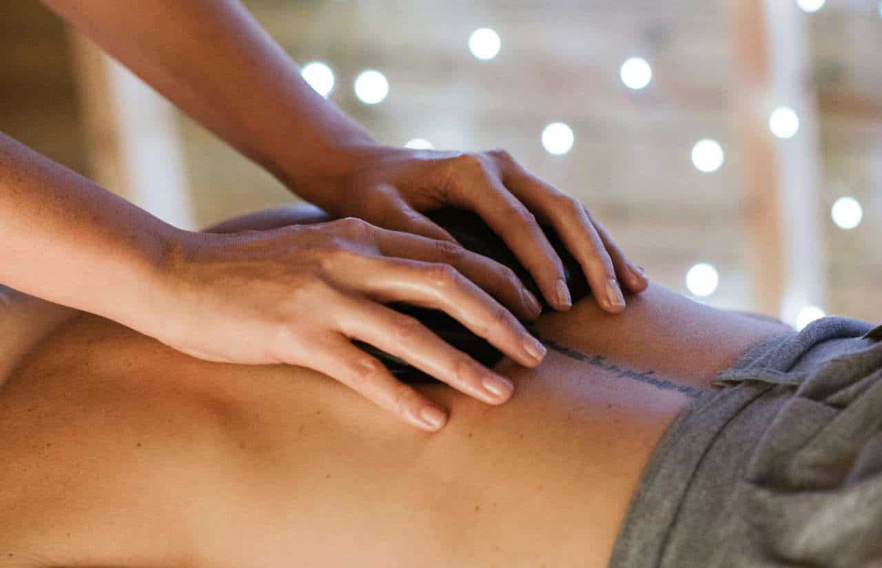 Hot Stones Leg and Back Massage