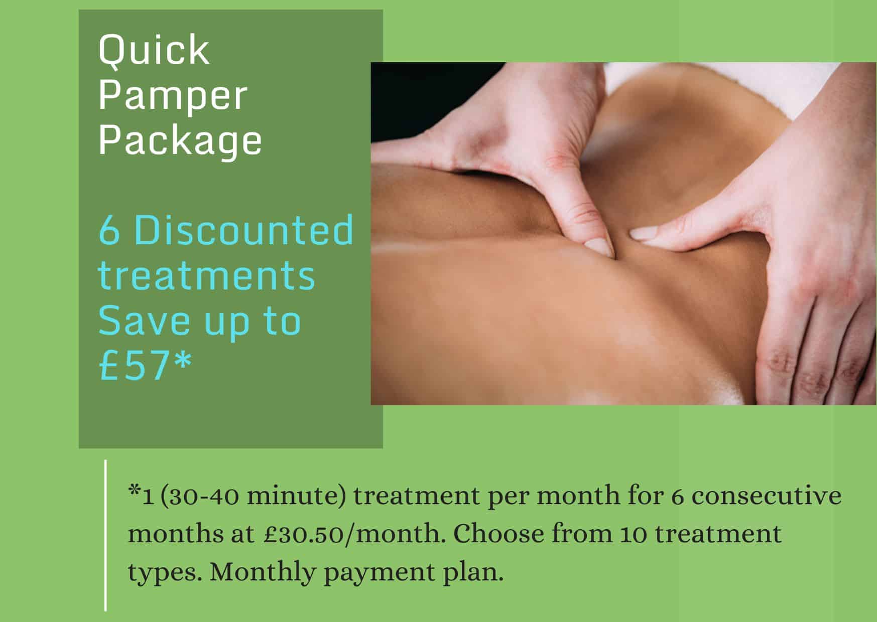 Quick Pamper Package Sep 2025