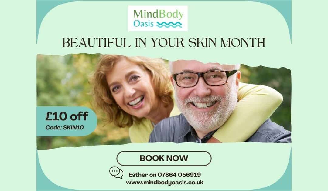 Beautiful in your skin month blog image MindBody Oasis